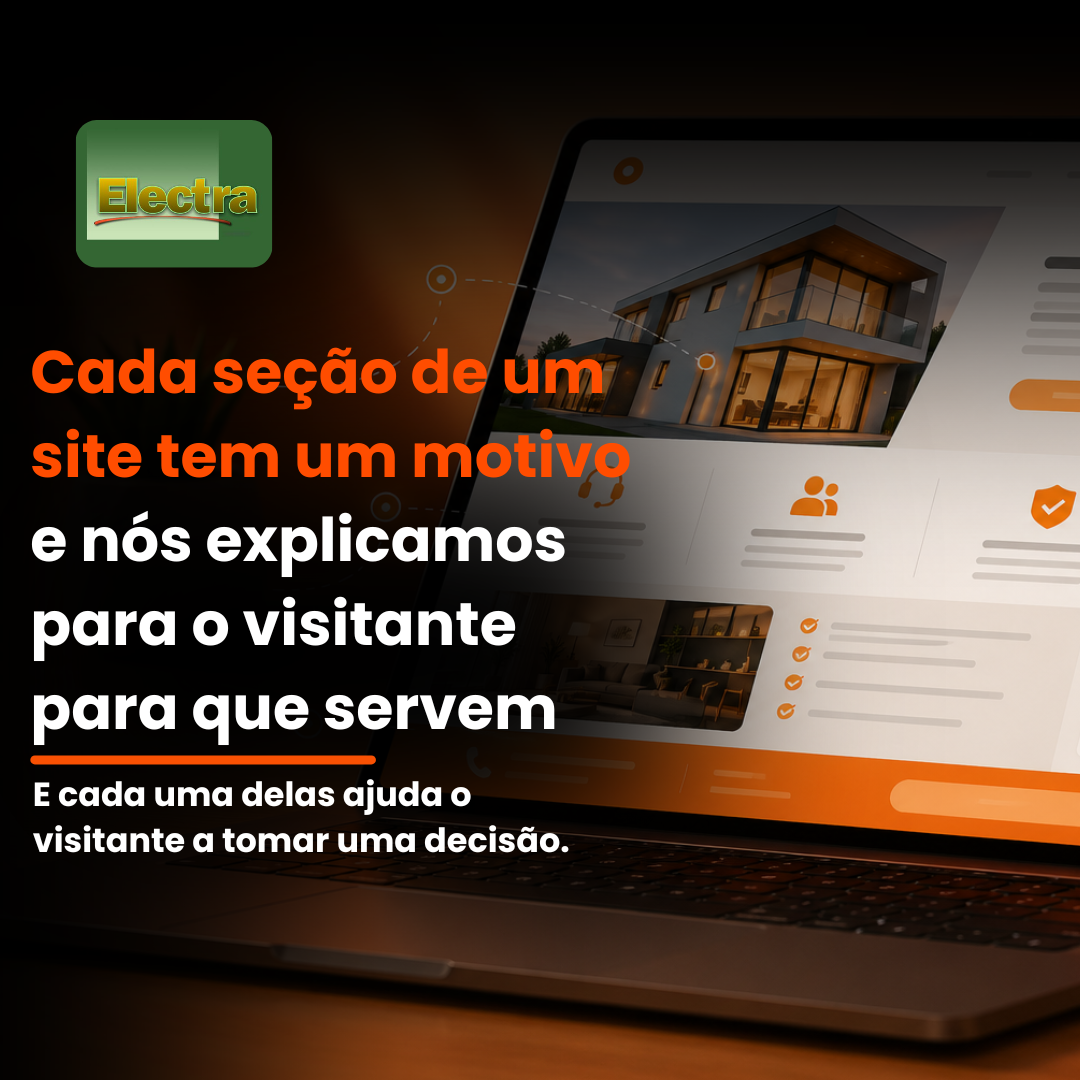 Como Funciona Cada Seção do Seu Site em Orlando?