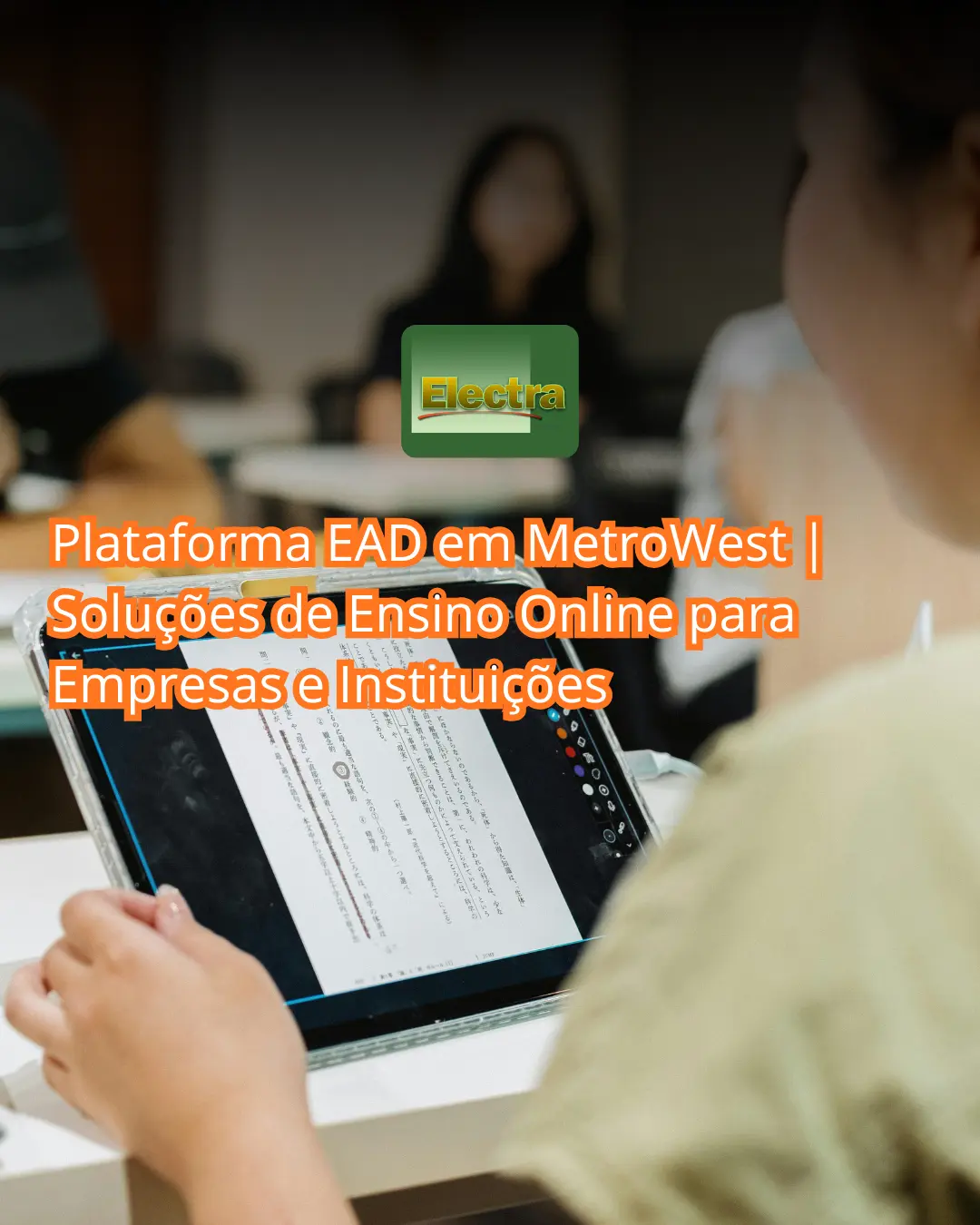 Plataforma EAD em MetroWest |Treinamentos Corporativos e Cursos Online