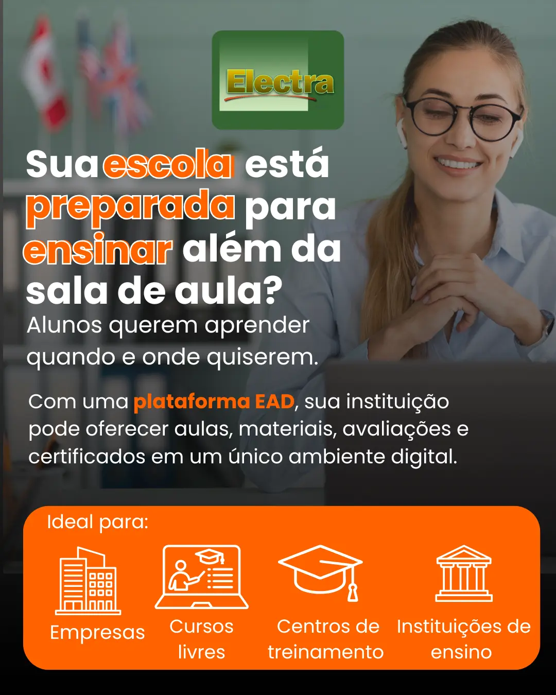 Plataforma EAD em Orlando | Soluções de Ensino Online para Brasileiros nos EUA