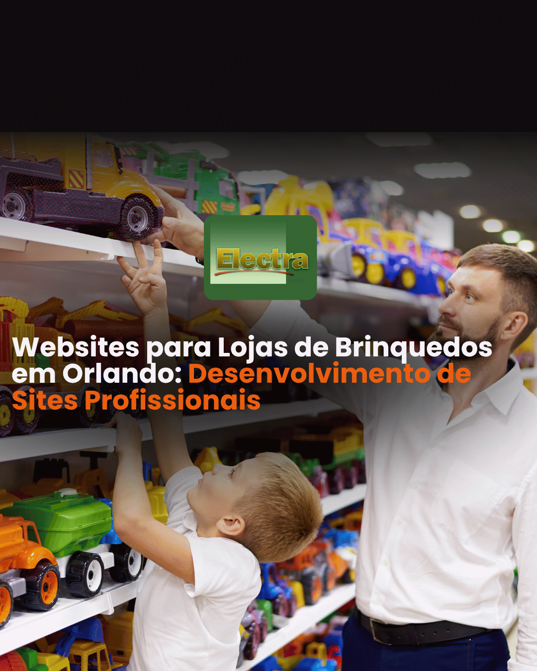 Websites para Lojas de Brinquedos em Orlando